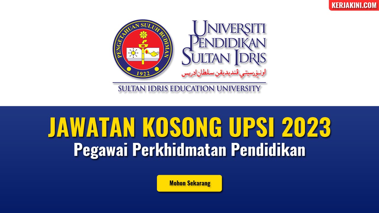 Jawatan Kosong Upsi