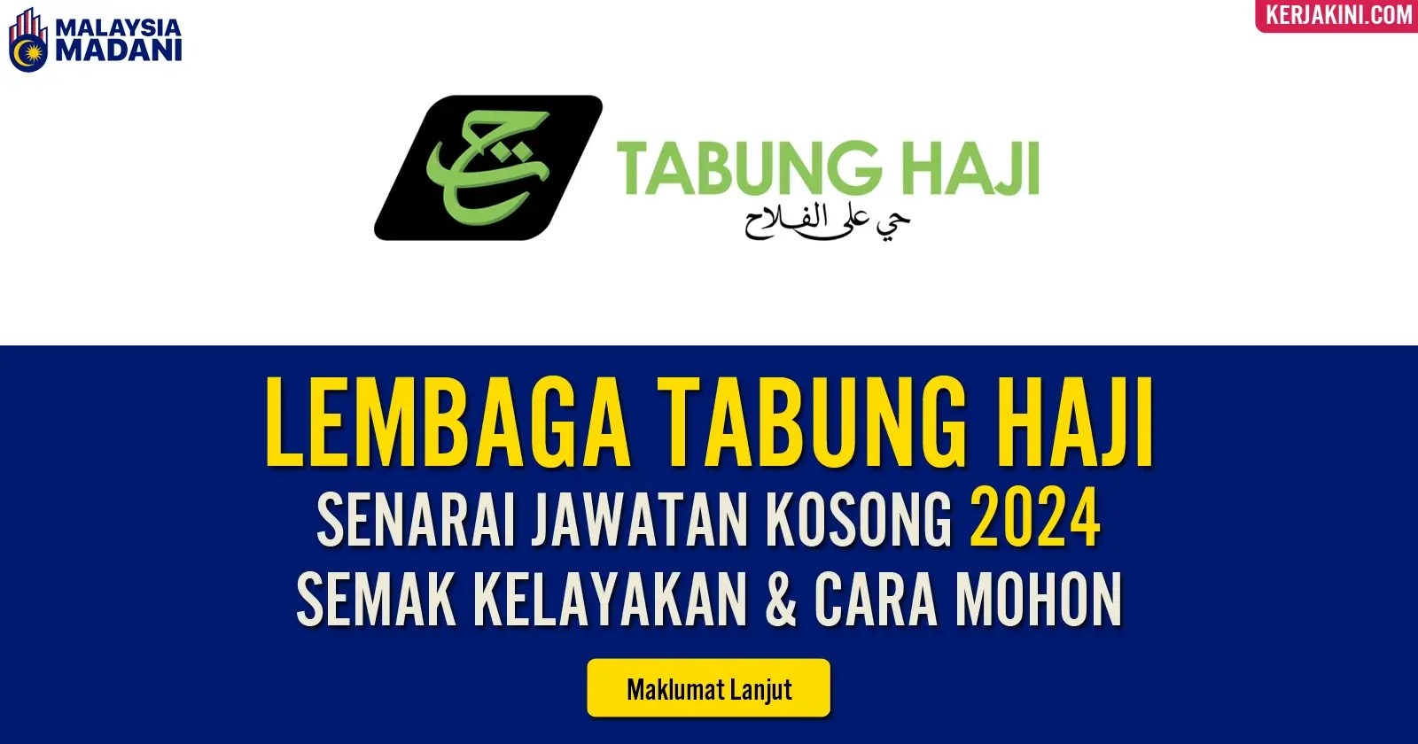 Jawatan Kosong 2024 Lembaga Tabung Haji