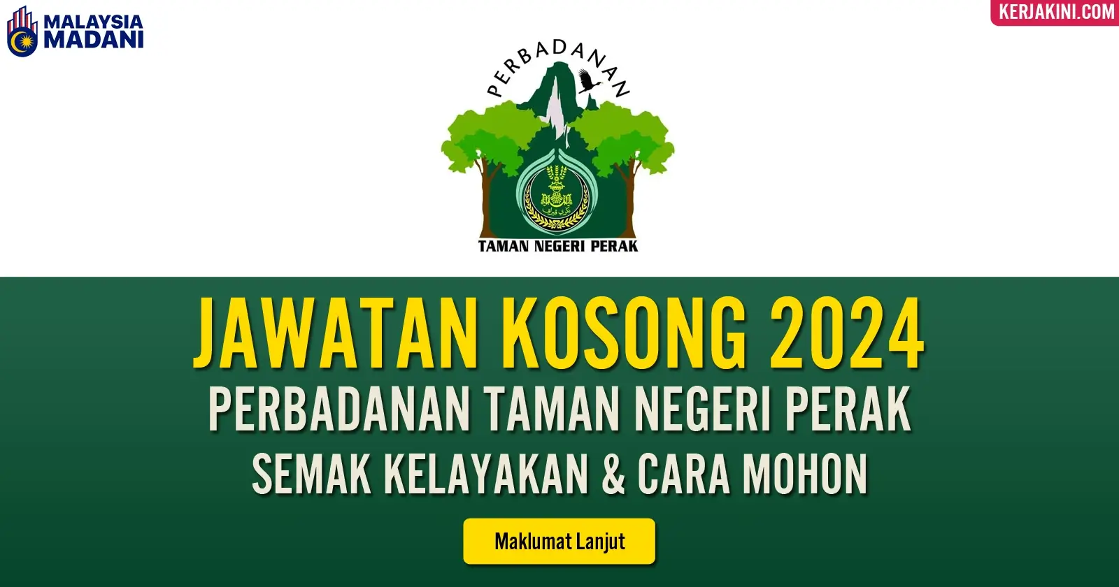 Perbadanan Taman Negeri Perak 2024