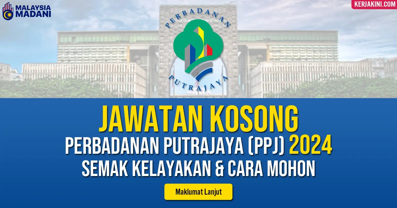 Jawatan Terkini Perbadanan Putrajaya