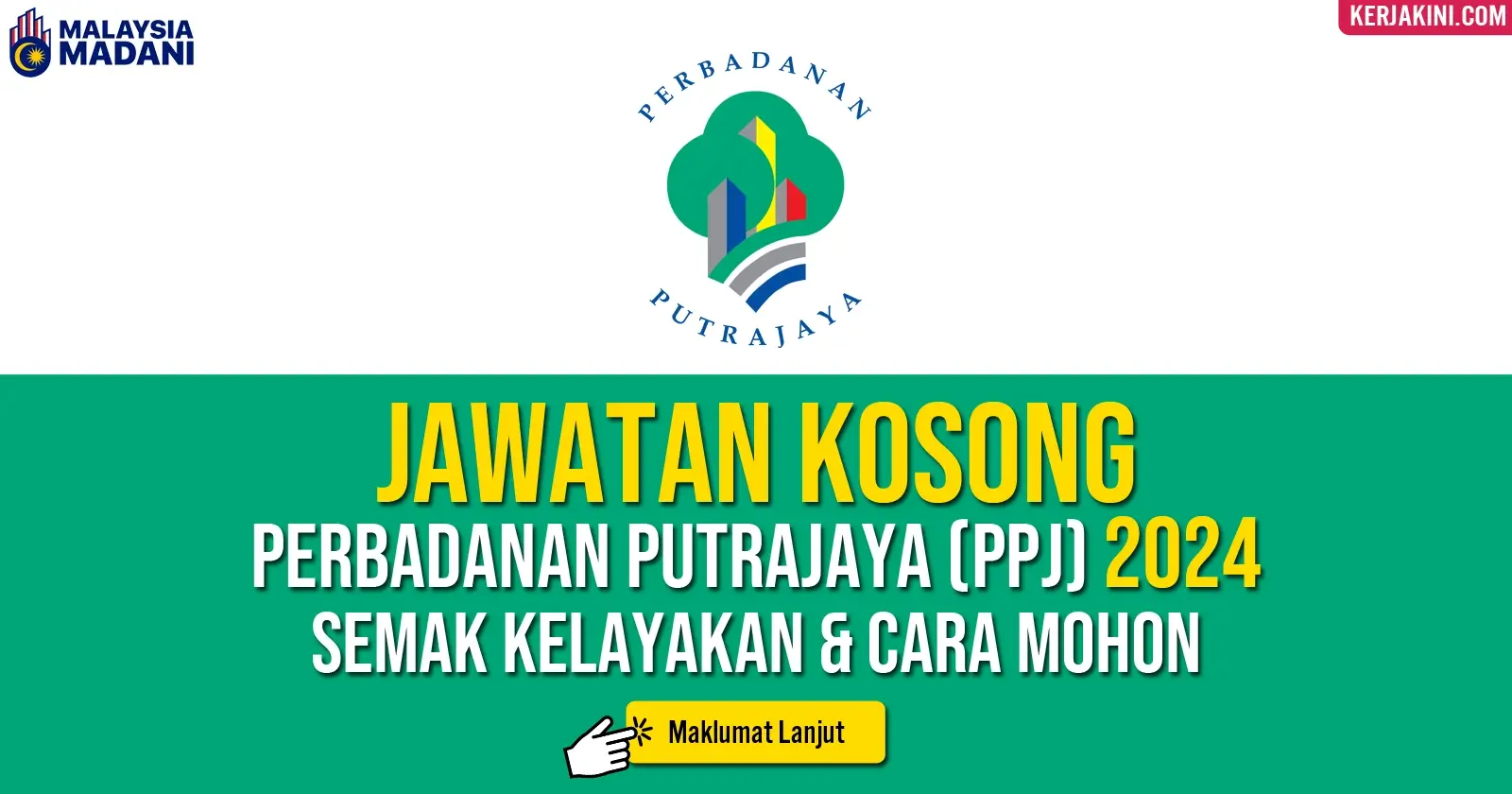 Jawatan Perbadanan Putrajaya 2024