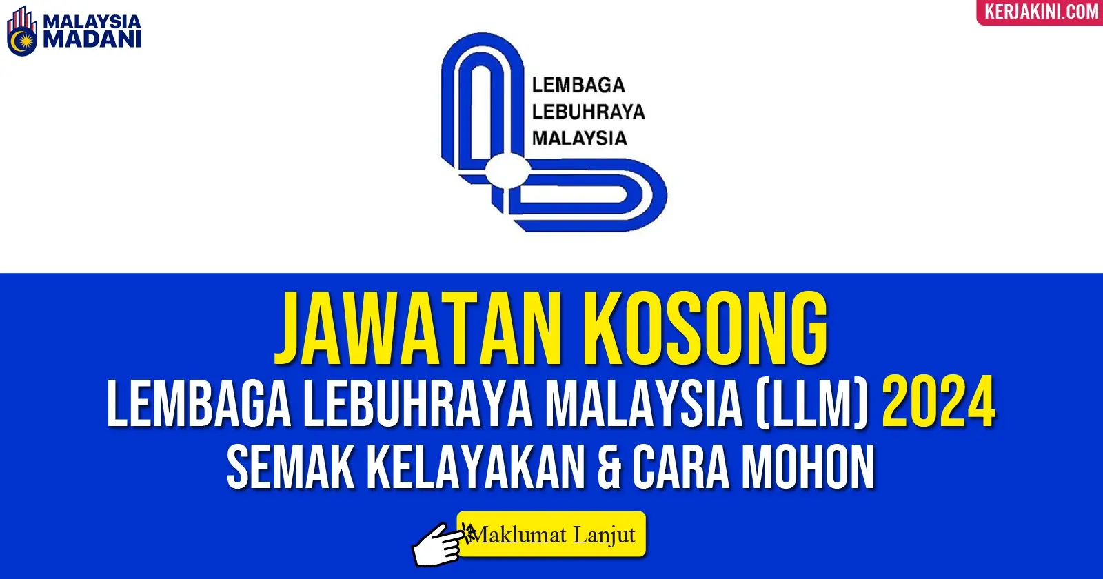 Jawatan Kosong Lembaga Lebuhraya Malaysia Tahun 2024