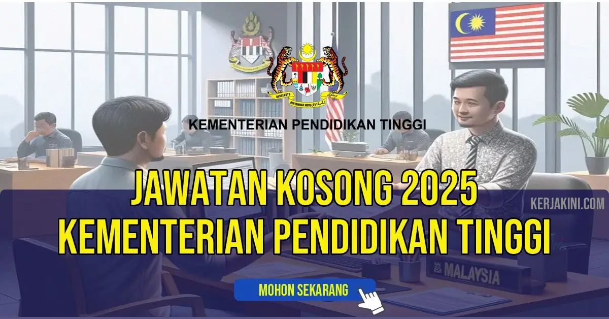 jawatan kosong kpt 2025