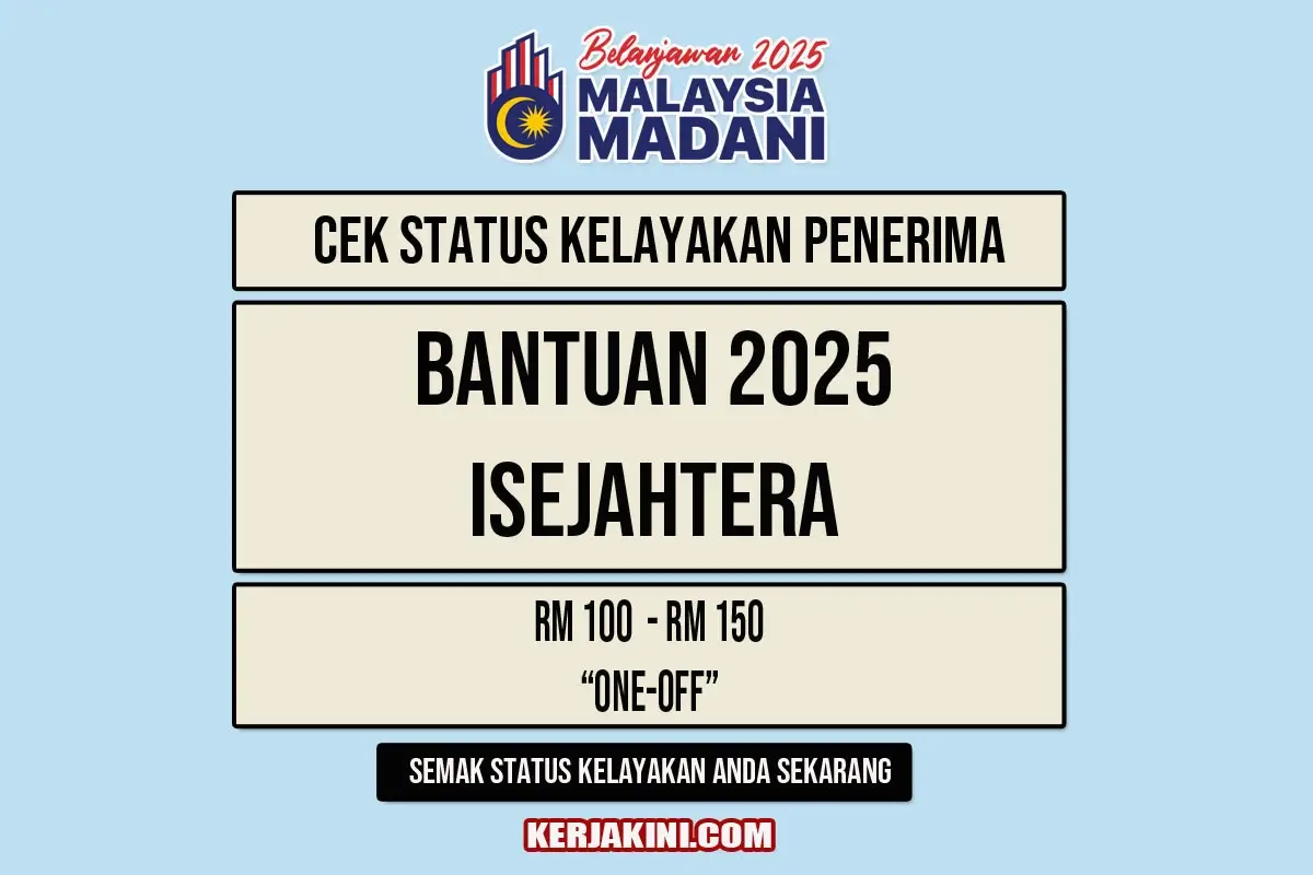BANTUAN ISEJAHTERA 2025