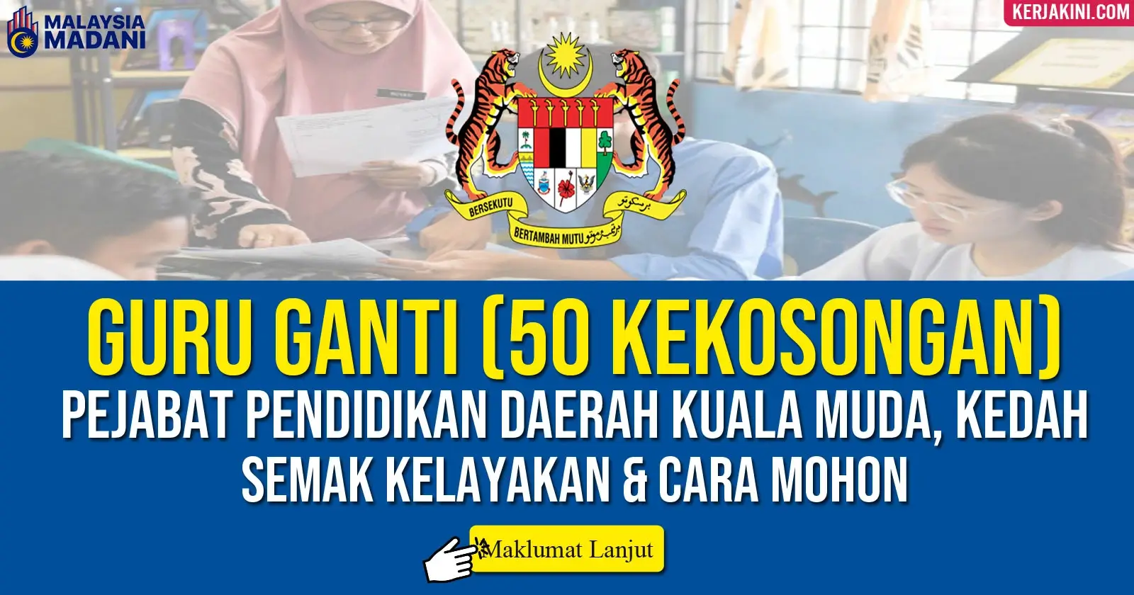 Guru Ganti Pejabat Pendidikan Daerah Kuala Muda