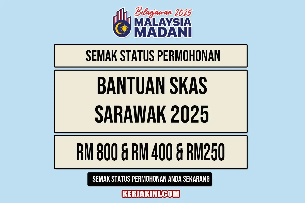 semak status permohonan skas sarawak 2025