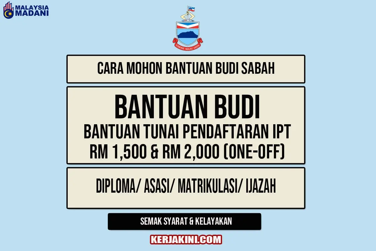 BANTUAN BUDI SABAH 2025