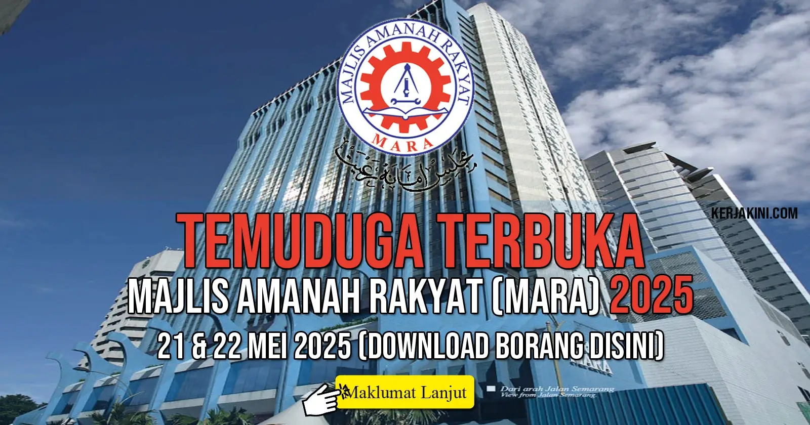 TEMUDUGA MARA 2025 - PEGAWAI DAN PENOLONG PEGAWAI KESELAMATAN MARA 2025