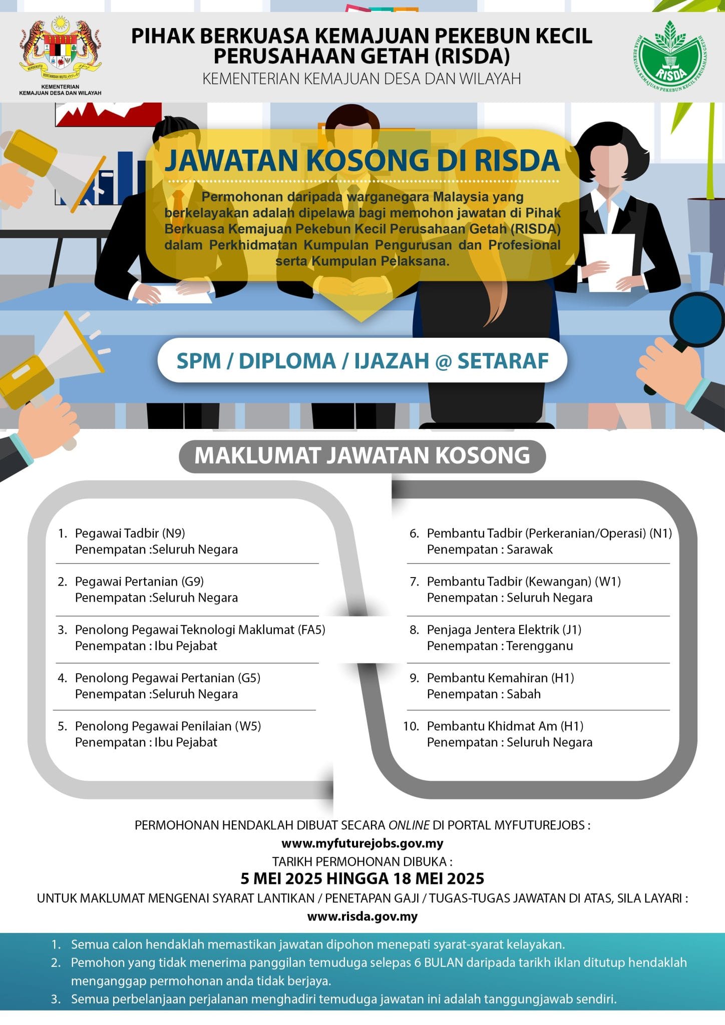 Kppa Risda Jawatan Kosong RISDA 2025 - Peluang Kerja