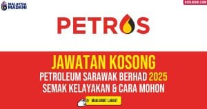 Jawatan Kosong Petroleum Sarawak Berhad 2025