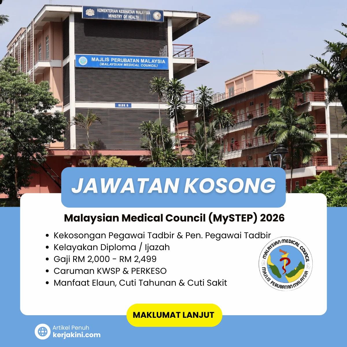 Jawatan Kosong MMC 2026 -MySTEP