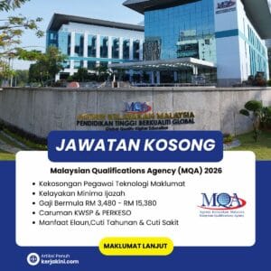 Jawatan Kosong MQA IT 2026