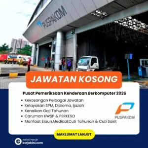 Jawatan Kosong PUSPAKOM 2026