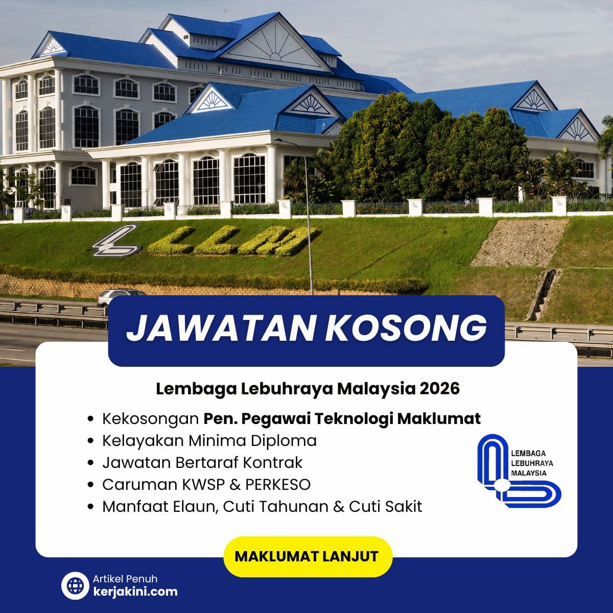 Jawatan Kosong Lembaga Lebuhraya Malaysia 2026
