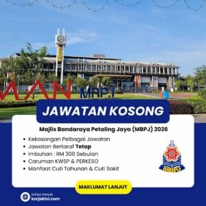 Jawatan Kosong MBPJ 2026_Majlis Bandaraya Petaling Jaya 2026