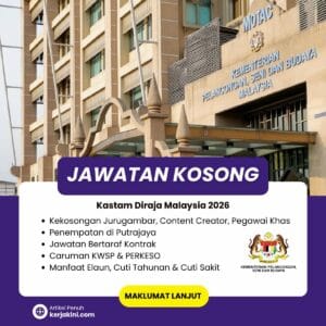 Jawatan Kosong Motac 2026 Kementerian Perlancongan, Seni dan Budaya
