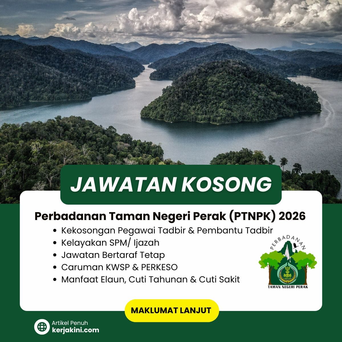 Jawatan Kosong PTNPK Negeri Perak 2026