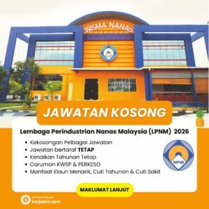 Jawatan Kosong LPNM 2026_TETAP