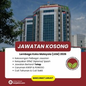 Jawatan Kosong Lembaga Koko Malaysia 2026