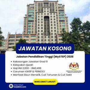 Jawatan Kosong MySTEP JPT 2026