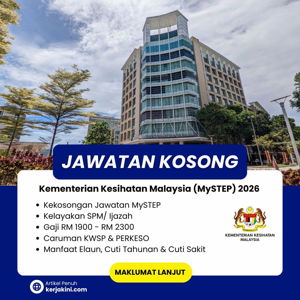 Jawatan Kosong MySTEP KKM 2026