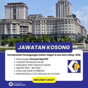 Jawatan Kosong MySTEP KPDN 2026