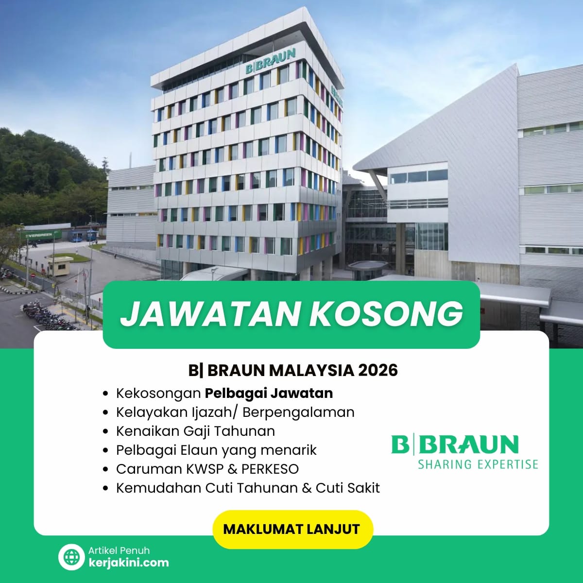 Jawatan Kosong B.BRAUN Malaysia 2026_Ogos