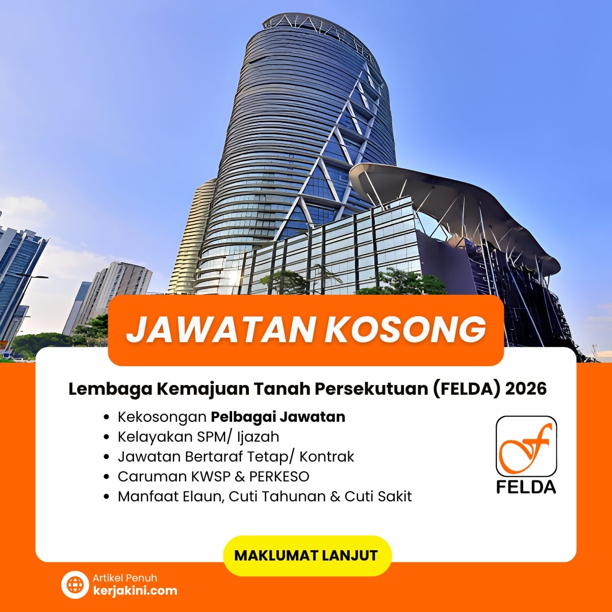 Jawatan Kosong Felda 2026_Pelbagai Jawatan_pengambilan Ogos 2026