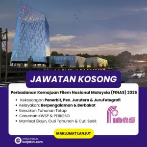 Jawatan Kosong Finas 2026_ejawatan Finas_September
