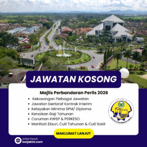 Jawatan Kosong Majlis Perbandaran Perlis 2026_September