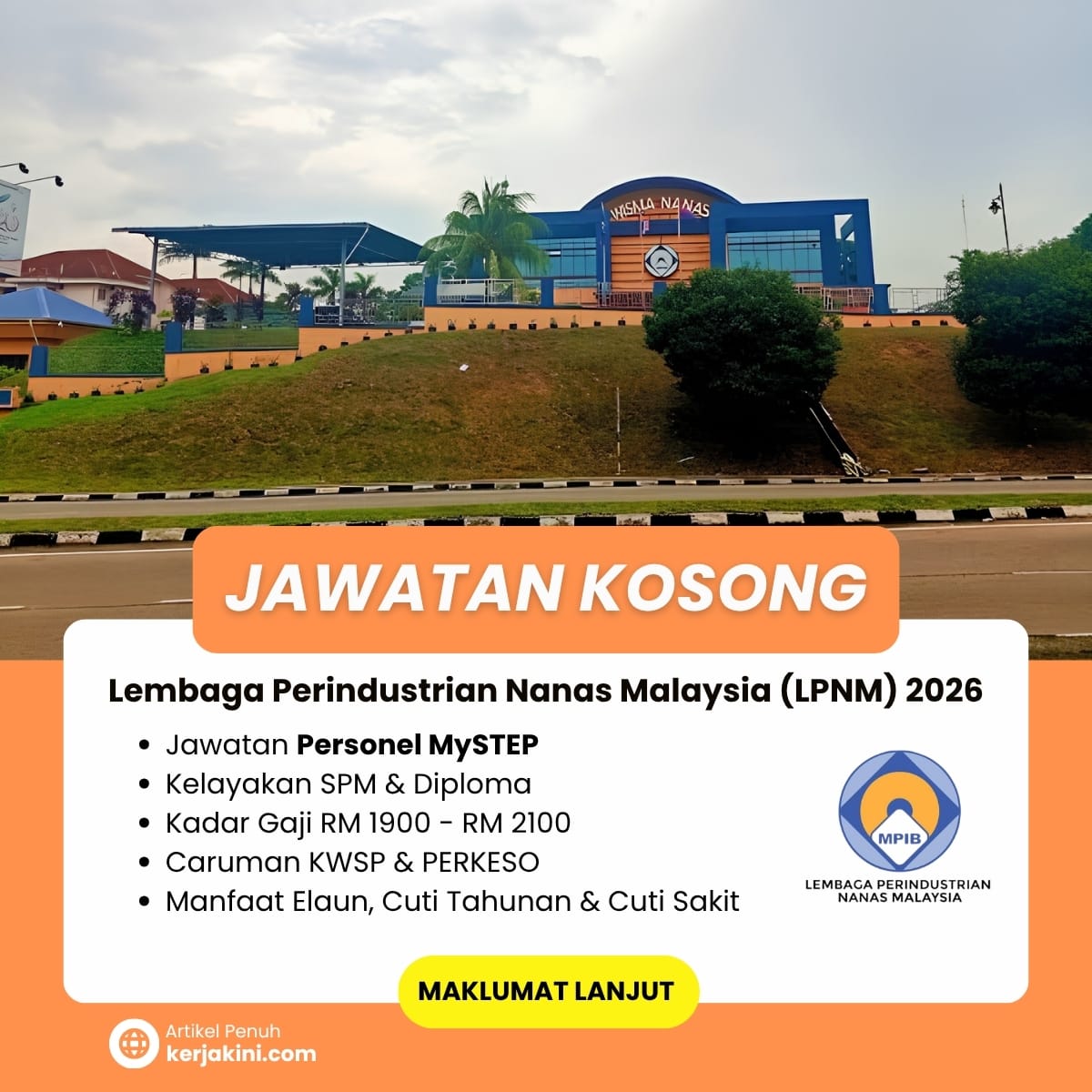 Jawatan Kosong MySTEP LPNM 2026_September