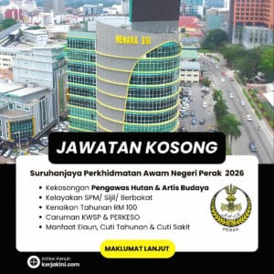 Jawatan Kosong SPA Perak 2026_September Oktober