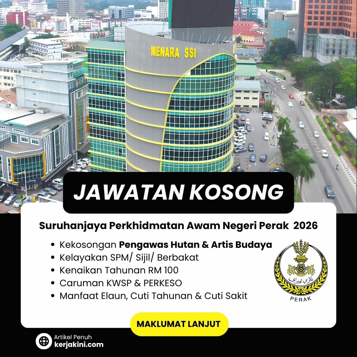 Jawatan Kosong SPA Perak 2026_September Oktober