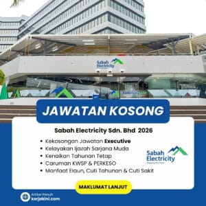jawatan kosong sabah electricity sdn bhd 2026_september