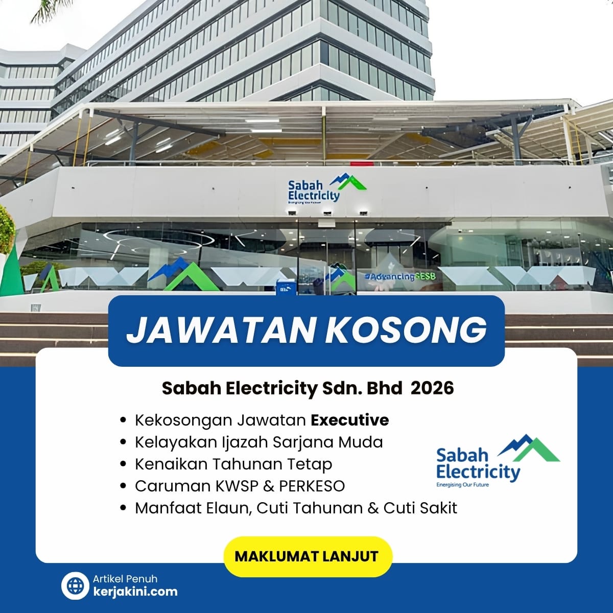 jawatan kosong sabah electricity sdn bhd 2026_september