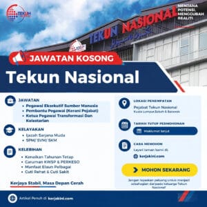 Jawatan Kosong Tekun Nasional _Oktober