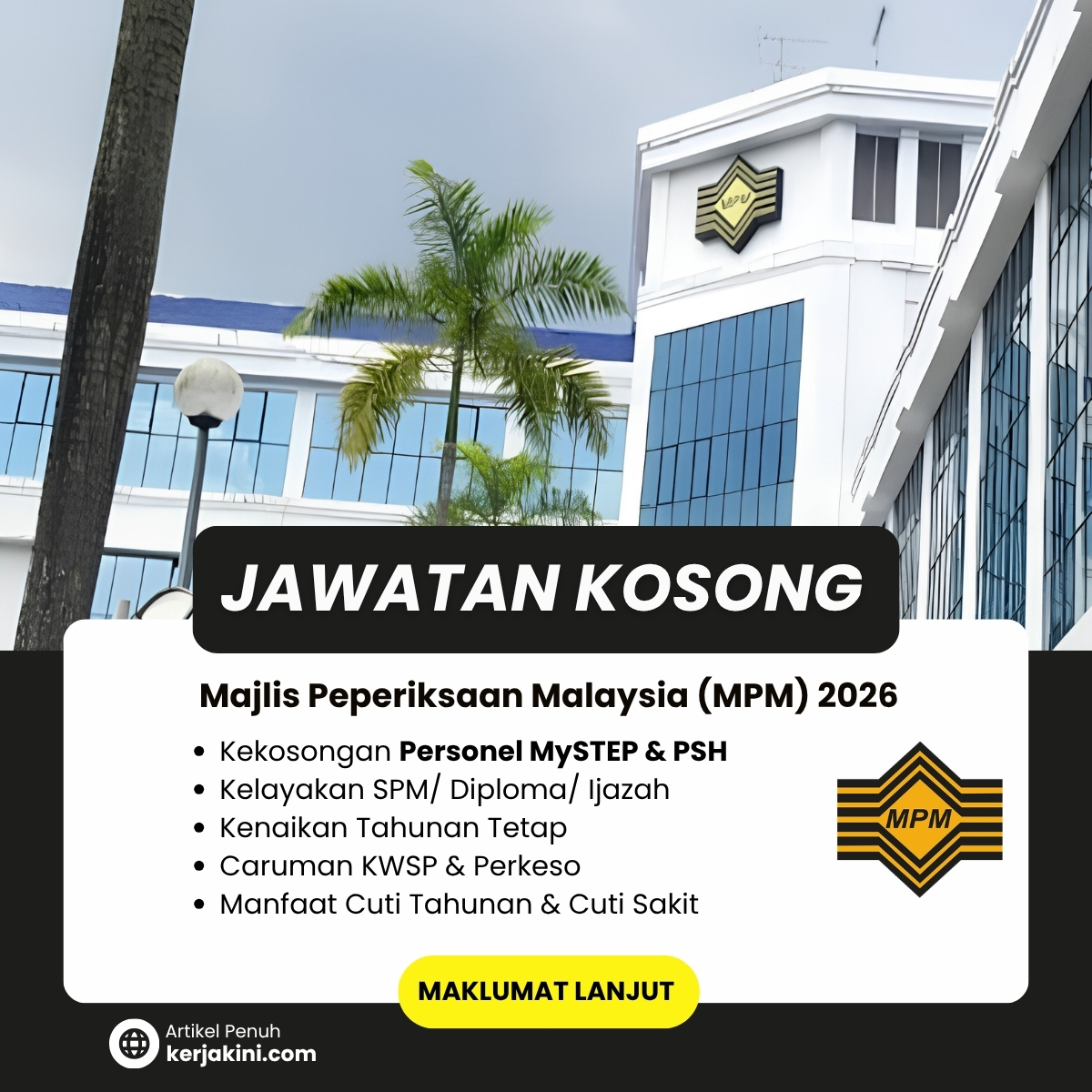 Jawatan Kosong MPM 2026_Oktober_Majlis Peperiksaan Malaysia