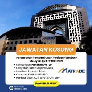 Jawatan Kosong Matrade 2026_Oktober_MySTEP