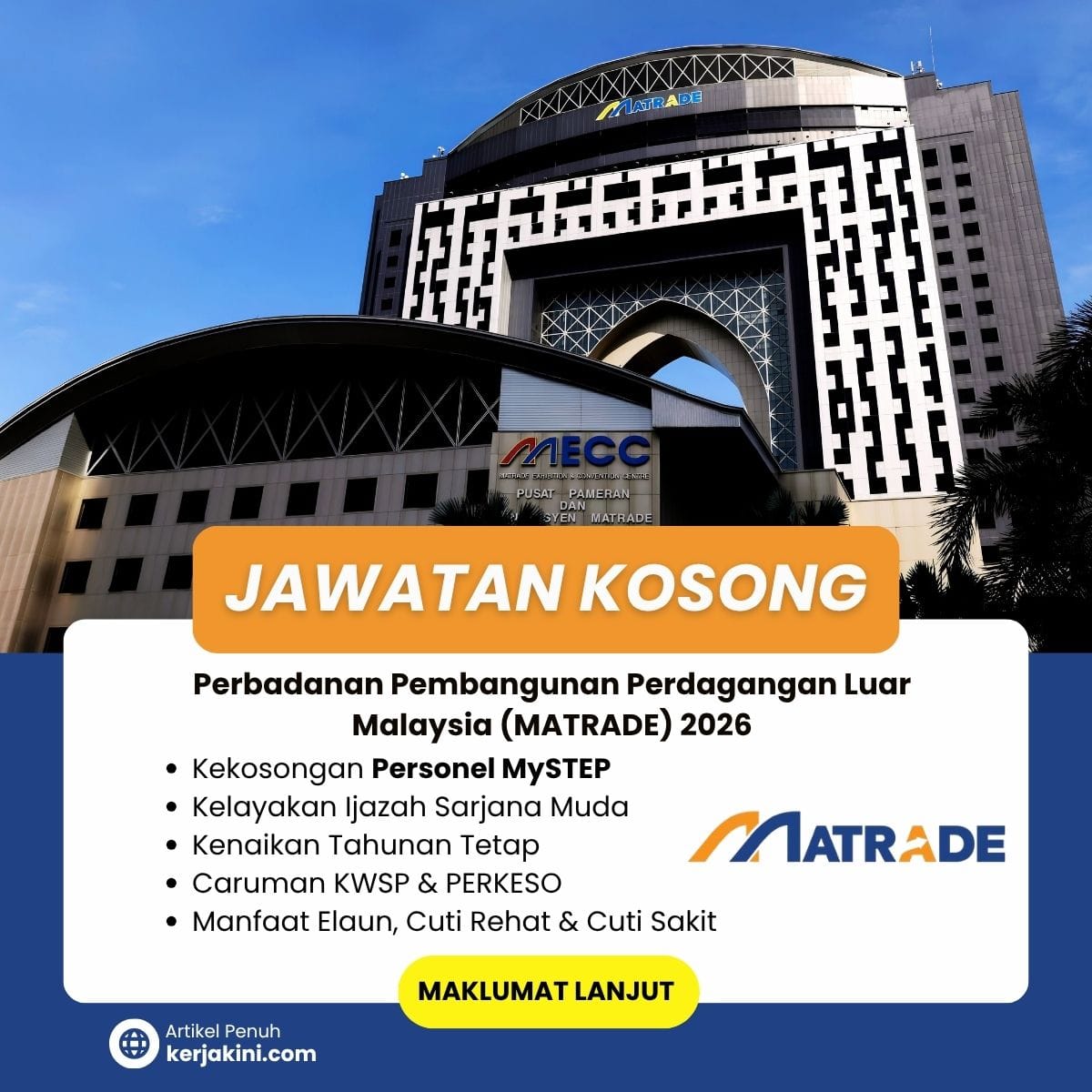 Jawatan Kosong Matrade 2026_Oktober_MySTEP