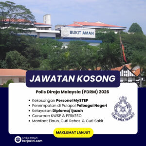 Jawatan Kosong PDRM 2026_oktober_mystep_pelbagai negeri