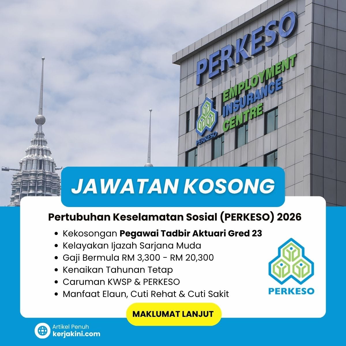 Jawatan Kosong Perkeso 2026_Oktober