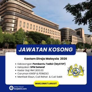 Jawatan Kosong Personel MySTEP Kastam 2026 _ Oktober