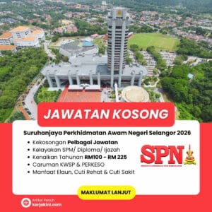 Jawatan Kosong SPA Negeri Selangor 2026_Oktober
