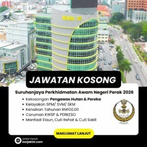 Jawatan Kosong SPA Perak 2026_Oktober