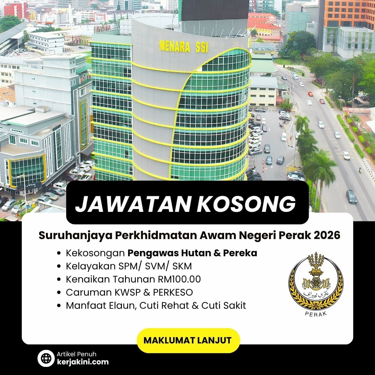 Jawatan Kosong SPA Perak 2026_Oktober