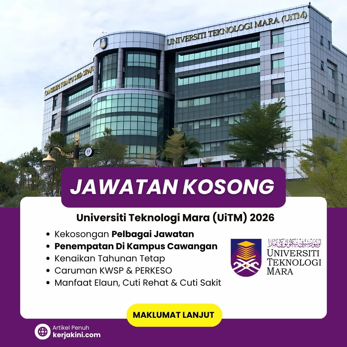 Jawatan Kosong UITM 2026_OKTOBER_PELBAGAI CAWANGAN