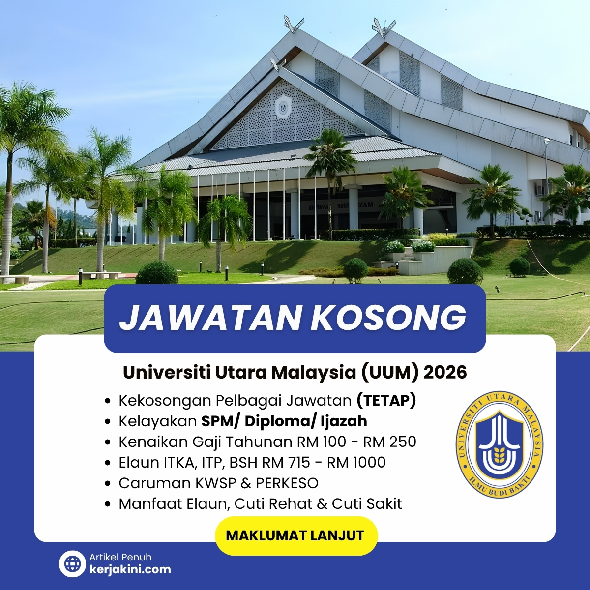 Jawatan Kosong UUM 2026 _IKLAN OKTOBER
