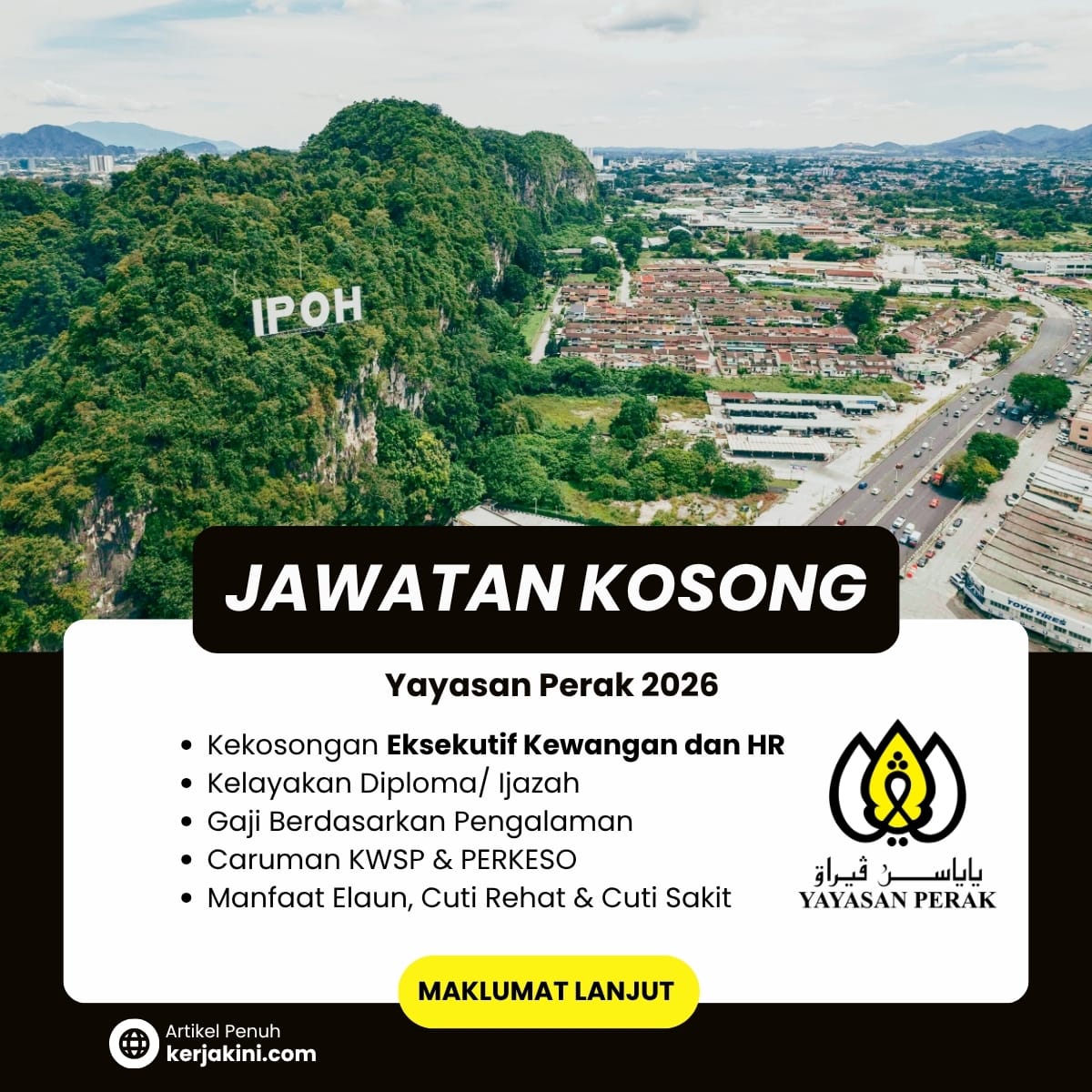 Jawatan Kosong Yayasan Perak 2026_Oktober 2026